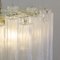 Italian Opal Suspension Lamp in Murano Glass, 1980s 11