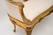 Antique French Carved Gilt Wood Settee, 1880s 12