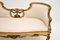 Antique French Carved Gilt Wood Settee, 1880s, Image 7