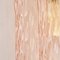 Lámpara de pared italiana con cristal de Murano rosa, años 90, Imagen 11