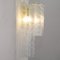 Lámpara de pared grande de cristal de Murano, años 90, Imagen 4