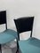Vintage Chairs in Leather, 1980s, Set of 4, Image 9