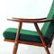 Vintage Boomerang Armchair from Ton, 1960s 4