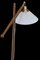 Lámpara de pie modelo 325 vintage de roble de Vilhelm Wohlert para Le Klint, años 50, Imagen 14