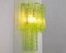 Large Wall Light in Green Murano Glass, 1990s 7