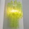 Large Wall Light in Green Murano Glass, 1990s, Image 3