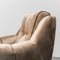 Vintage Brown Velvet Armchair, 1950s 5