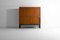 Vintage Barschrank mit Messingdetails, 1960er 4