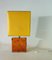 Amber Fractal Resin Table Lamp by Pierre Giaudon, 1970s 5