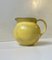 Glazed Yellow Ceramic Jug by Nils Thorsson for Aluminia, 1930s 1