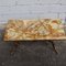 Vintage French Onyx Marble and Bronze Coffee Table, 1960s 2