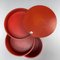 Red Pop Art Bar Cart by Verner Panton for Bisterfeld & Weiss, 1960s, Image 3