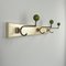 Small Coat Rack in White and Green, 1920s 1