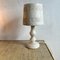 Lámpara de mesa vintage de alabastro, años 70, Imagen 4