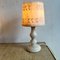 Lámpara de mesa vintage de alabastro, años 70, Imagen 8