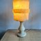 Lámpara de mesa vintage de alabastro, Imagen 8