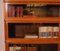 Libreria antica modulare in quercia di Wernicke Globe, set di 2, Immagine 13