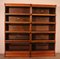 Antique Modular Bookcase in Oak from Wernicke Globe, Set of 2 2