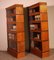 Antique Modular Bookcase in Oak from Wernicke Globe, Set of 2, Image 10