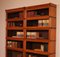 Antikes modulares Bücherregal aus Eiche von Wernicke Globe, 2er Set 11