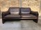 DS61 Sofa Set in Real Leather from De Sede, 1970s, Set of 3 3