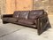 DS61 Sofa Set in Real Leather from De Sede, 1970s, Set of 3 2