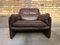 DS61 Sofa Set in Real Leather from De Sede, 1970s, Set of 3 9