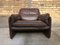 DS61 Sofa Set in Real Leather from De Sede, 1970s, Set of 3, Image 9