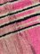 Moroccan Berber Boho Boujad Pink Area Rug, 2000s 7