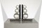 Crystal Balls and Metal Bookends by Jacques Adnet, 1930s, Set of 2 1