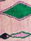Tappeto moderno bohémien Boujad berbero rosa, inizio XXI secolo, Immagine 8
