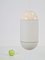 Lámpara colgante Pill vintage de vidrio lechoso de Peill & Putzler, Alemania, años 60, Imagen 7
