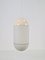 Lámpara colgante Pill vintage de vidrio lechoso de Peill & Putzler, Alemania, años 60, Imagen 12