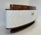 Italienisches Leder Sideboard im Art Deco Stil, 2000er 7