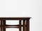 Tavolini ad incastro in palissandro di Arne Hovmand Olsen, set di 3, Immagine 6