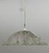 Lampada da soffitto vintage in vetro di Murano, anni '60, Immagine 1
