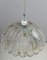 Lampada da soffitto vintage in vetro di Murano, anni '60, Immagine 6