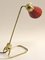 Mid-Century French Adjustable Brass Table or Desk Lamp from Jumo, 1950s, Image 4