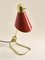 Mid-Century French Adjustable Brass Table or Desk Lamp from Jumo, 1950s, Image 1