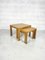 Wooden Coffee Tables 777 Model by Afra E Tobia Scarpa for Cassina, 1960s, Set of 3 10