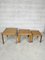 Tavolini da caffè in legno modello 777 di Afra E Tobia Scarpa per Cassina, anni '60, set di 3, Immagine 7