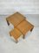 Wooden Coffee Tables 777 Model by Afra E Tobia Scarpa for Cassina, 1960s, Set of 3 6
