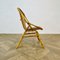 Chaise d'Appoint Vintage en Rotin dans le style de Franco Albini, 1960s 4