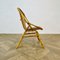 Vintage Rattan Side Chair in the style of Franco Albini, 1960s 4