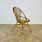 Vintage Rattan Beistellstuhl im Stil von Franco Albini, 1960er 5