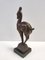 Vintage Coppered Ceramic Roe Deer Decorative Figurine, Italy, 1930s 5