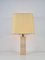 Vintage Table Lamp in Travertine Brass by Fratelli Mannelli for Fratelli Mannelli, Italy, 1970s 5