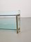 Regency Coffee Table T24 in Brass & Glass by Peter Ghyczy, 1970s 5