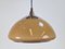 Vintage Space Age Dome Pendant Lamp in Chrome from Dijkstra Lampen, 1970s, Image 2