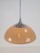 Vintage Space Age Dome Pendant Lamp in Chrome from Dijkstra Lampen, 1970s, Image 10